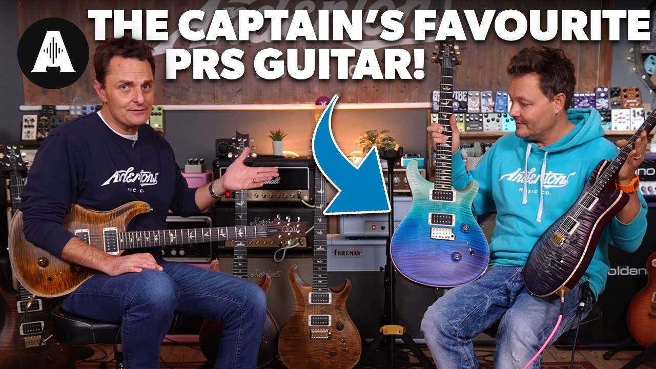 The Captain's Favourite PRS Guitars! - Does Finish Make a Difference to Tone?