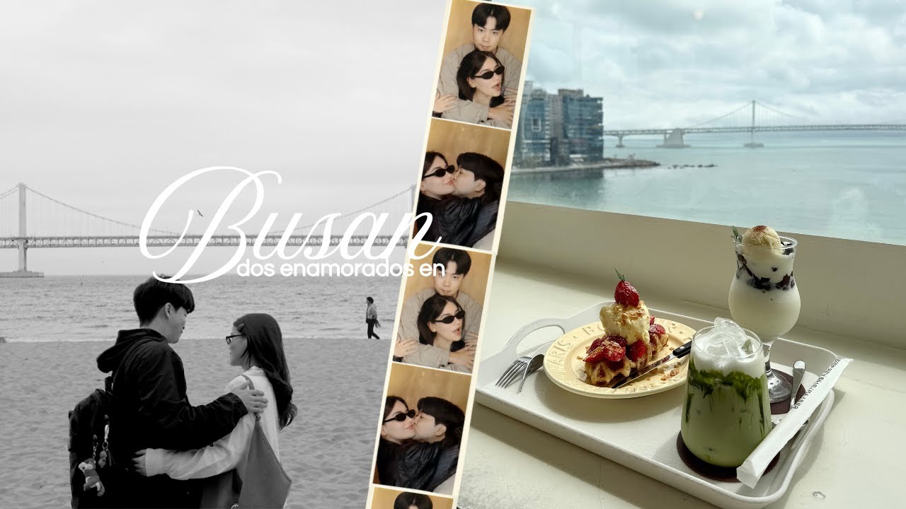 dos enamorados se escapan a busan 🌊 | vlogsito en busan ft mi novio