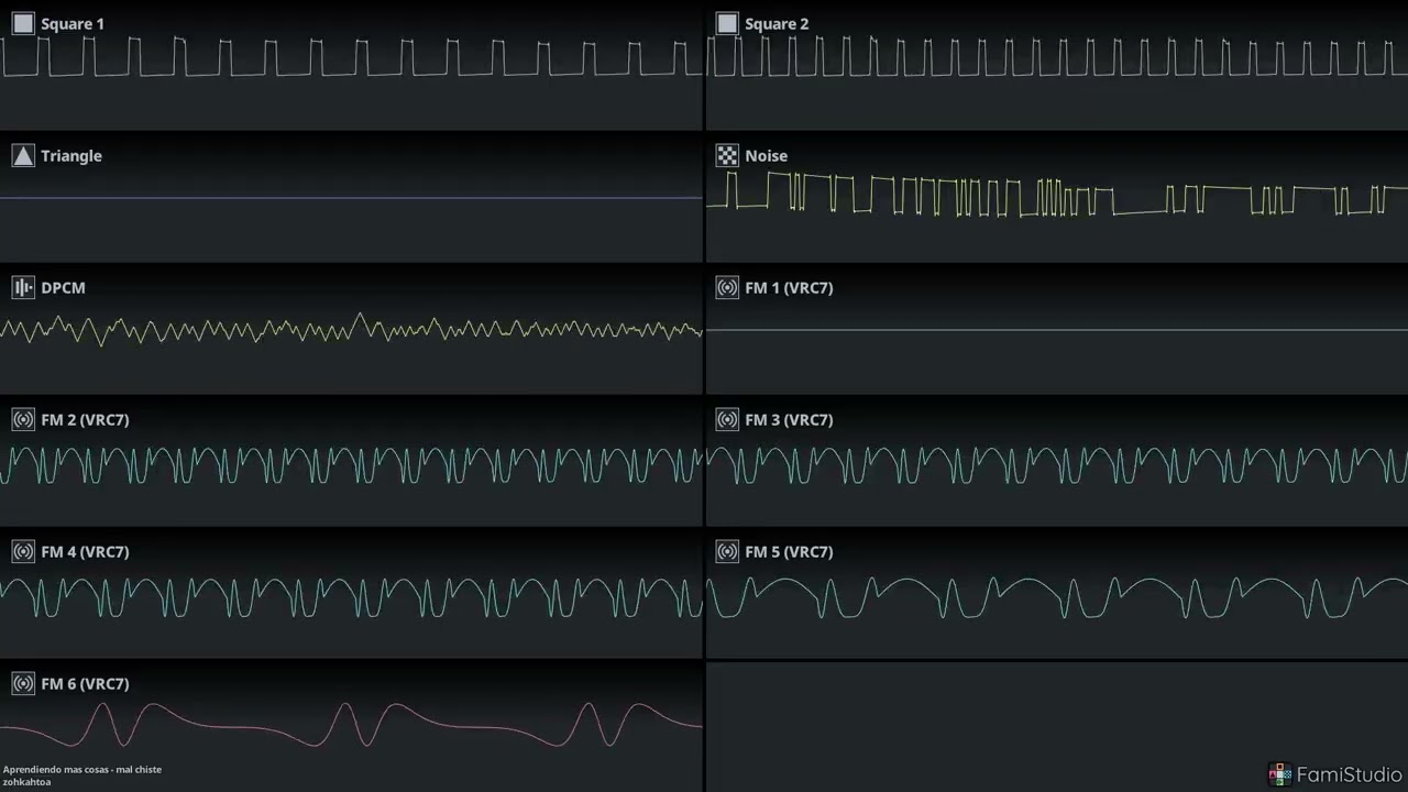 FamiStudio - (2A03 + VRC7) (chiptune) - mal chiste