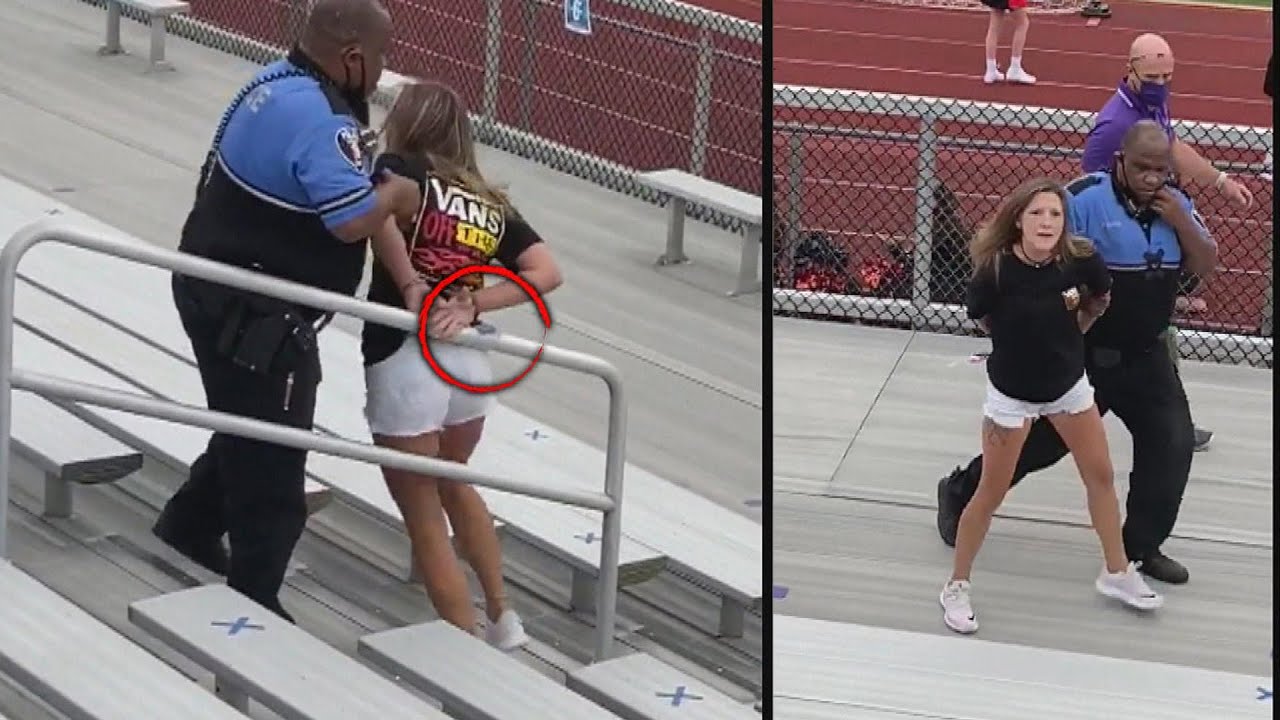 Mom Tased After Not Wearing a Mask at Football Game