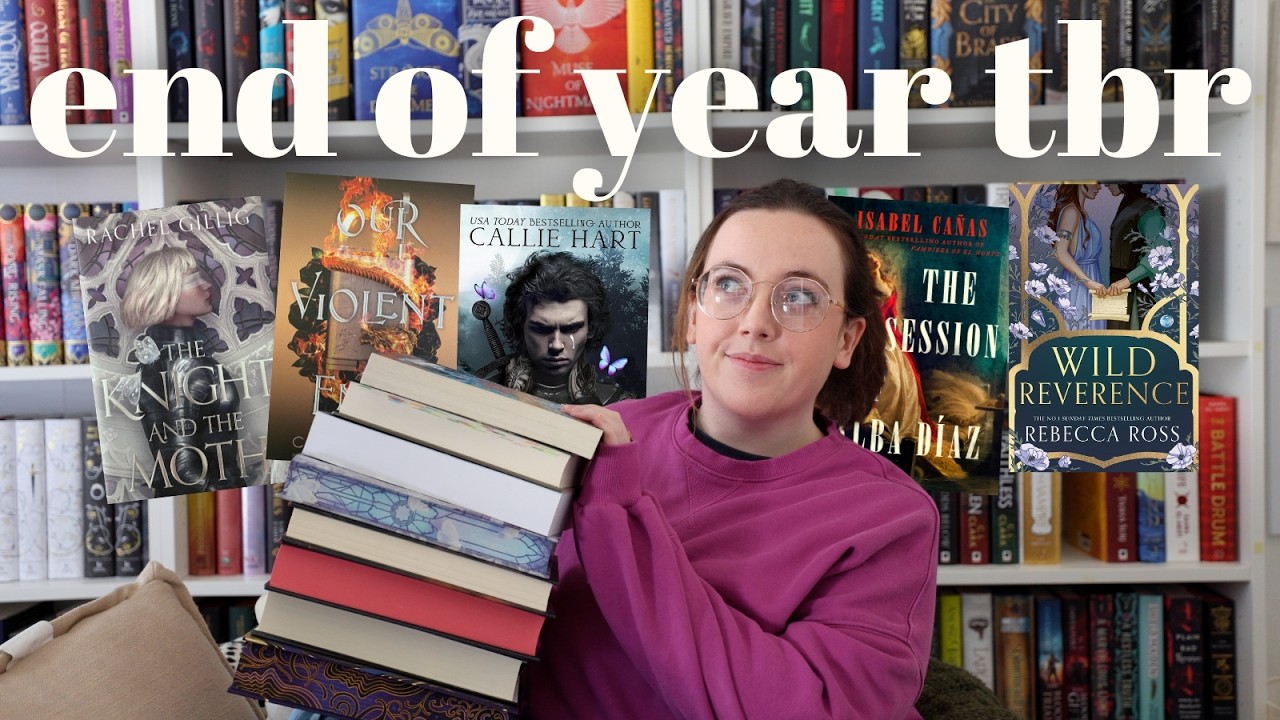END OF YEAR TBR 📖⭐️ all the books I want to read by the end of the year!
