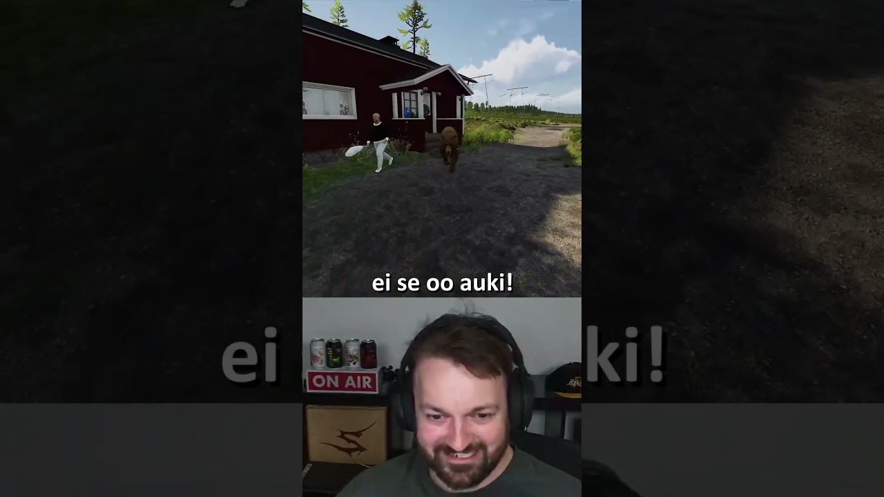 Tapasimme m&ouml;kill&auml; KARHUN! #finnishcottagesimulator