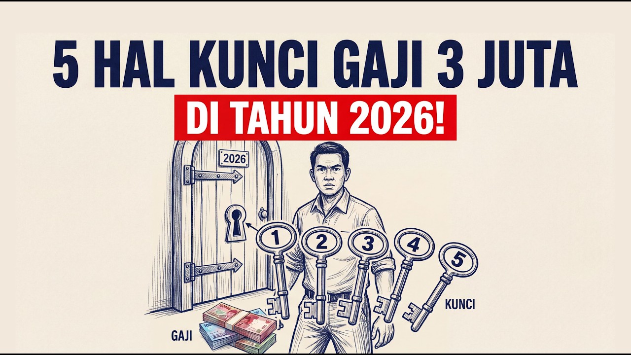 Fokus pada 5 Hal ini untuk tetap hidup cukup dengan Gaji 3 Juta di 2026!