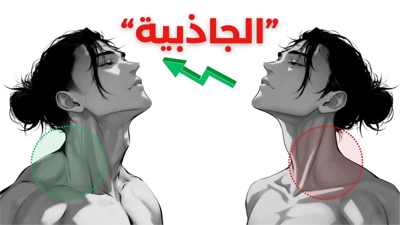 تمارين تزيد من جماليه العُنق لديك ب 3 تمارين فقط!🤐 (تمارين العُنق)