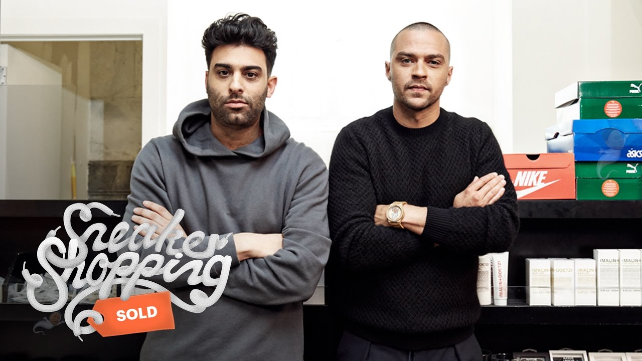 Jesse Williams Goes Sneaker Shopping With Complex