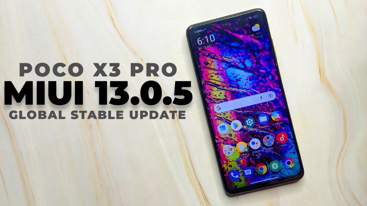 POCO X3 Pro MIUI 13.0.5 Global Stable Update - Game Turbo 5.2, New Gallery Modes & Many More ..