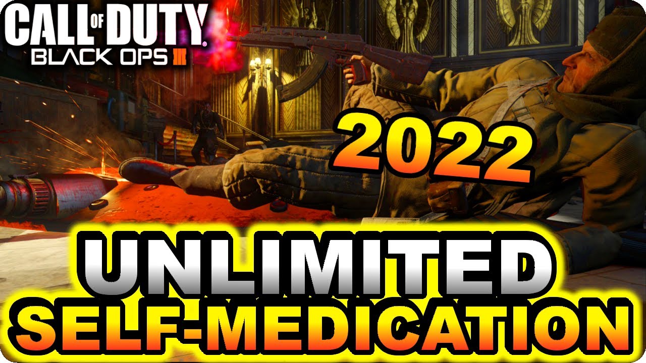 BO3 Zombie Glitches: Unlimited Self-Medication Glitch (All Maps) Black Ops 3 Glitches