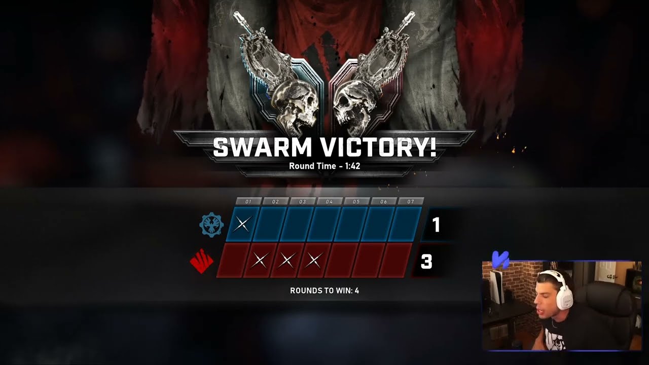 Gears 5 1v3 with VernNotice/LoadingGodmode Reaction