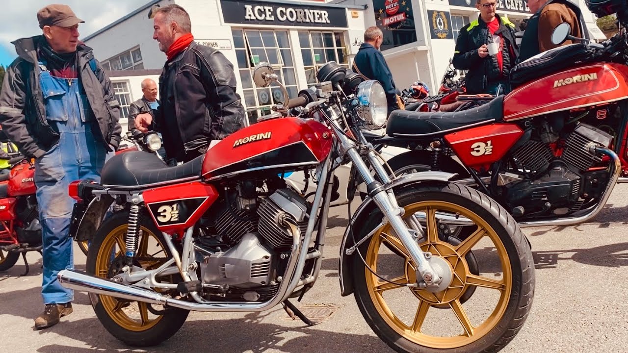 ACE CAFE MOTORCYCLES Moto Morini 50th Anniversary Bringing Bikes MORINIS Together Across the Country