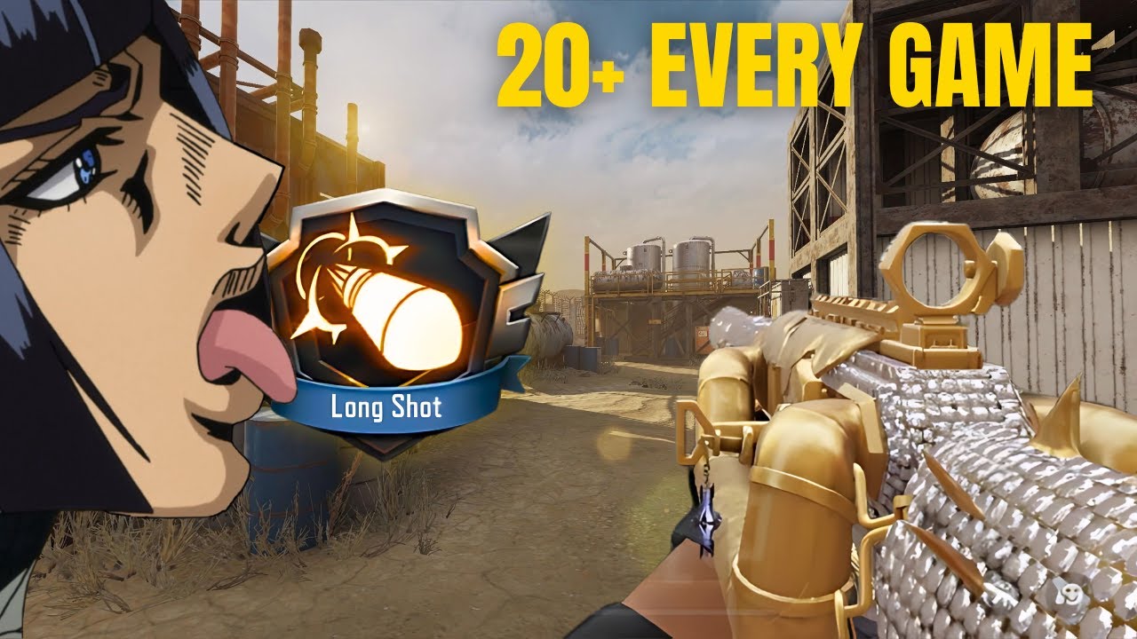 Самый простой способ нарезать LONGSHOTS в Cod Mobile, чтобы открыть золотой камуфляж