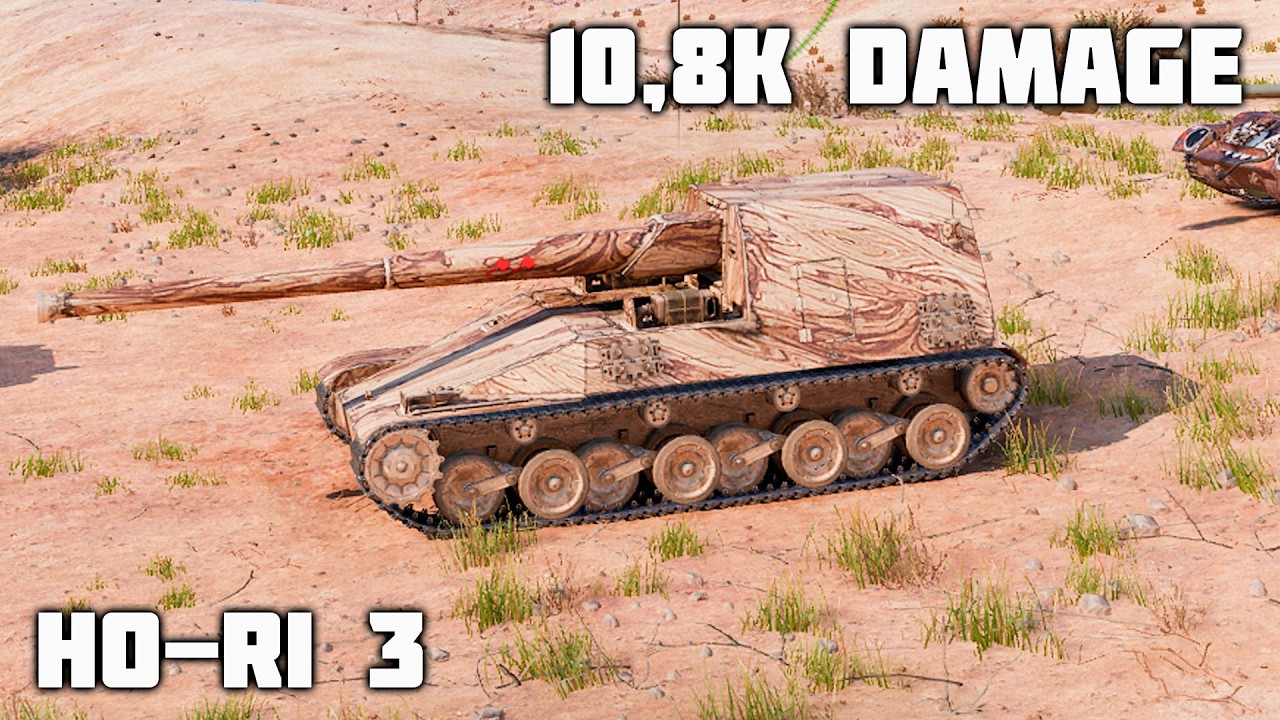 Ho-Ri 3 WoT &ndash; 4Kills, 10,8K Damage