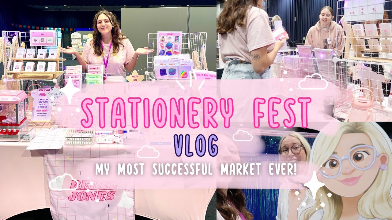 STATIONERY FEST ✦  - My Most Successful Market EVER!