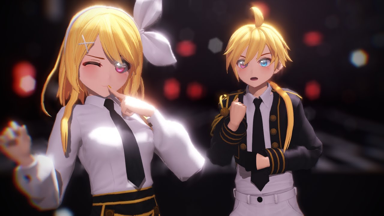 【MMD PV】乱躁滅裂ガール Disturb Manic Girl - 鏡音リン ・ 鏡音レン Kagamine Rin・ Kagamine Len ACT2