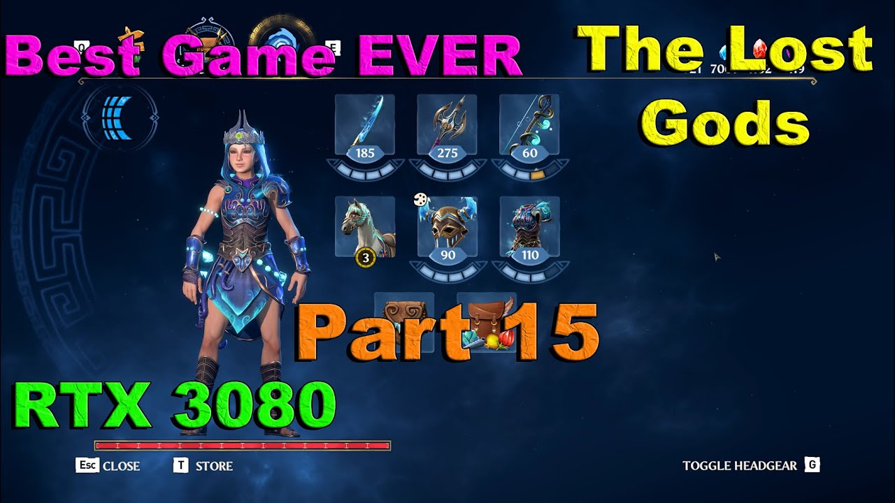 Immortals Fenyx Rising The Lost Gods DLC Walkthrough Part 15 | Full Game | RTX 3080 4k