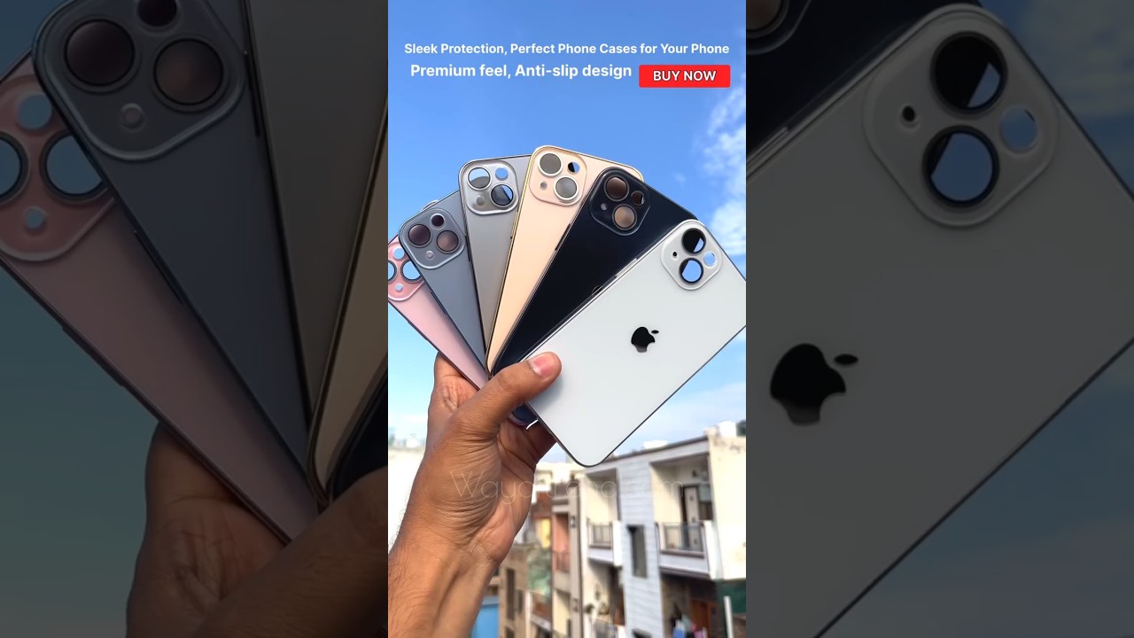 Your Phone, Your Style! 🔥 Electroplated case Why settle for a boring phone case? #iphone #shorts