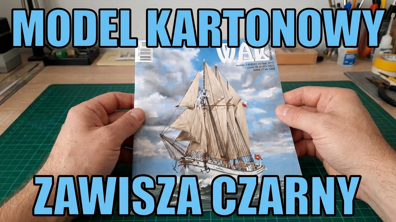 Zawisza Czarny Model kartonowy. #modelarstwo #hobby #papermodel 
