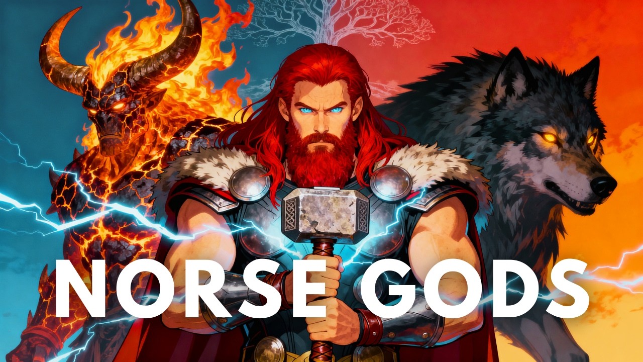 TOP 10 Most POWERFUL Norse GODS | Norse Mythology Explained