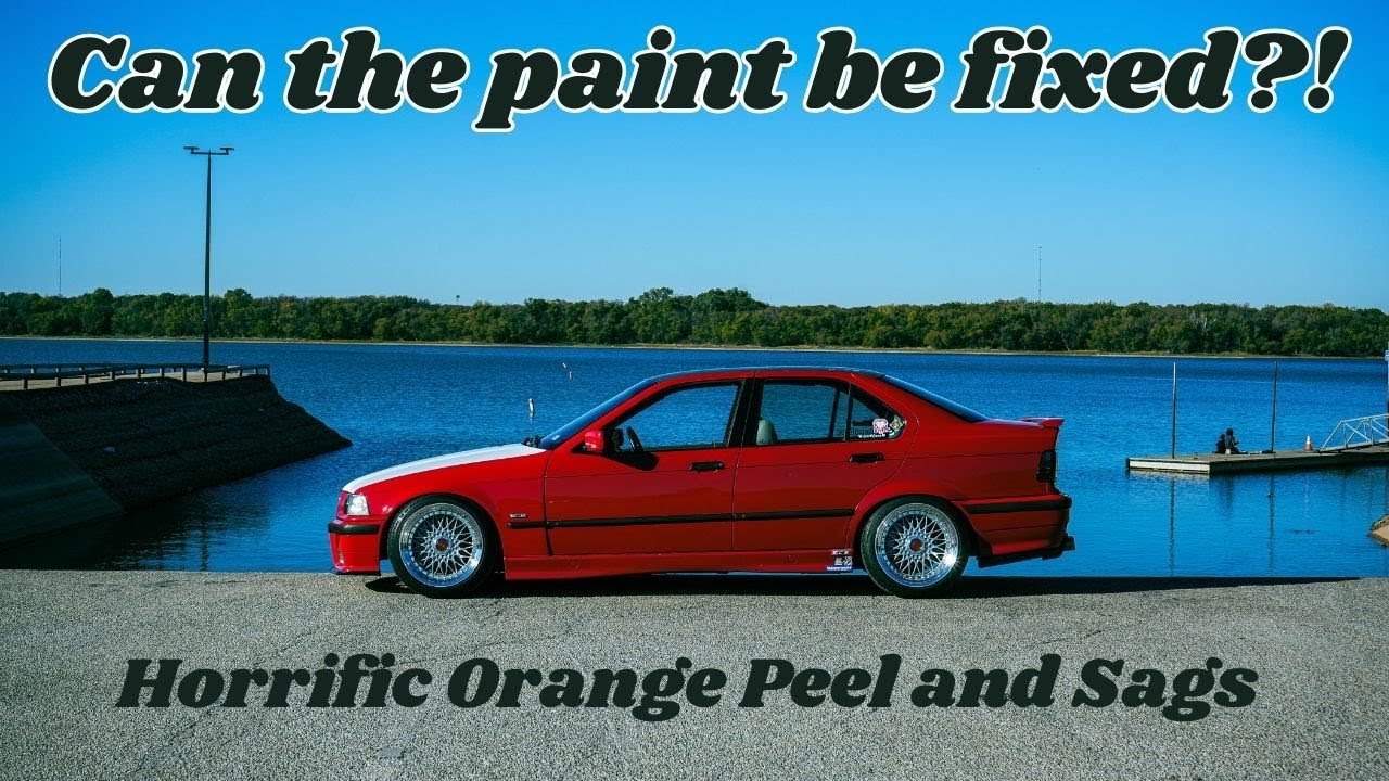 E36 Rear Bumper Paint Fix + Install