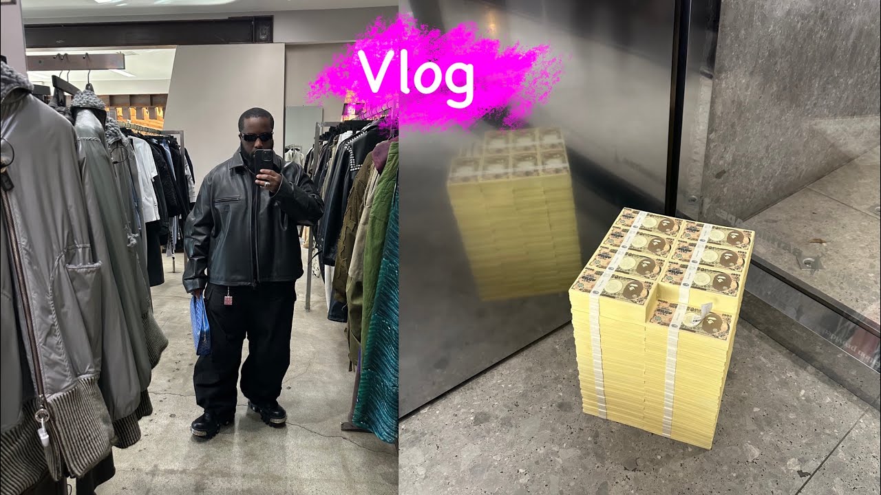Entire Studios sample sale, Bape store visit, first time at Disneyland & Universal Studios