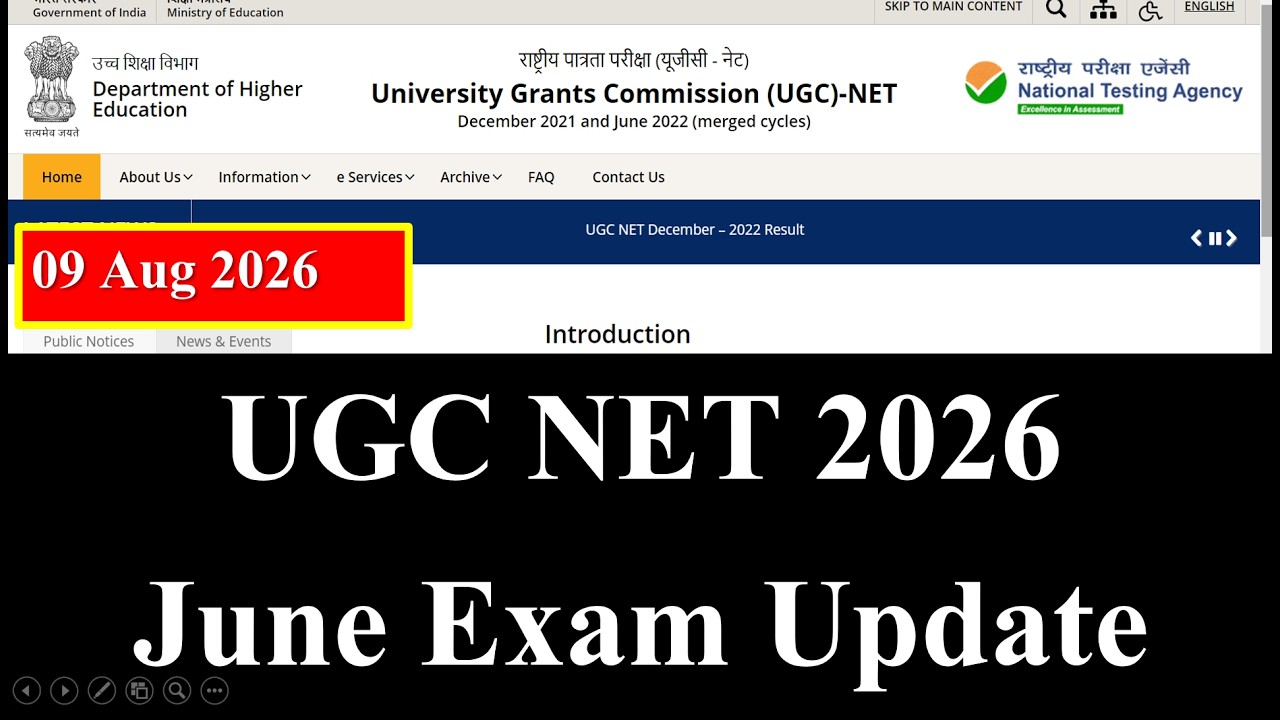 Big Update - UGC NTA NET Results Update 2026 | UGC NET Answer Key 2026
