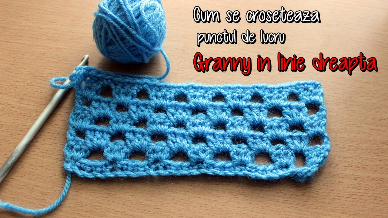 Tehnica Granny in linie dreapta