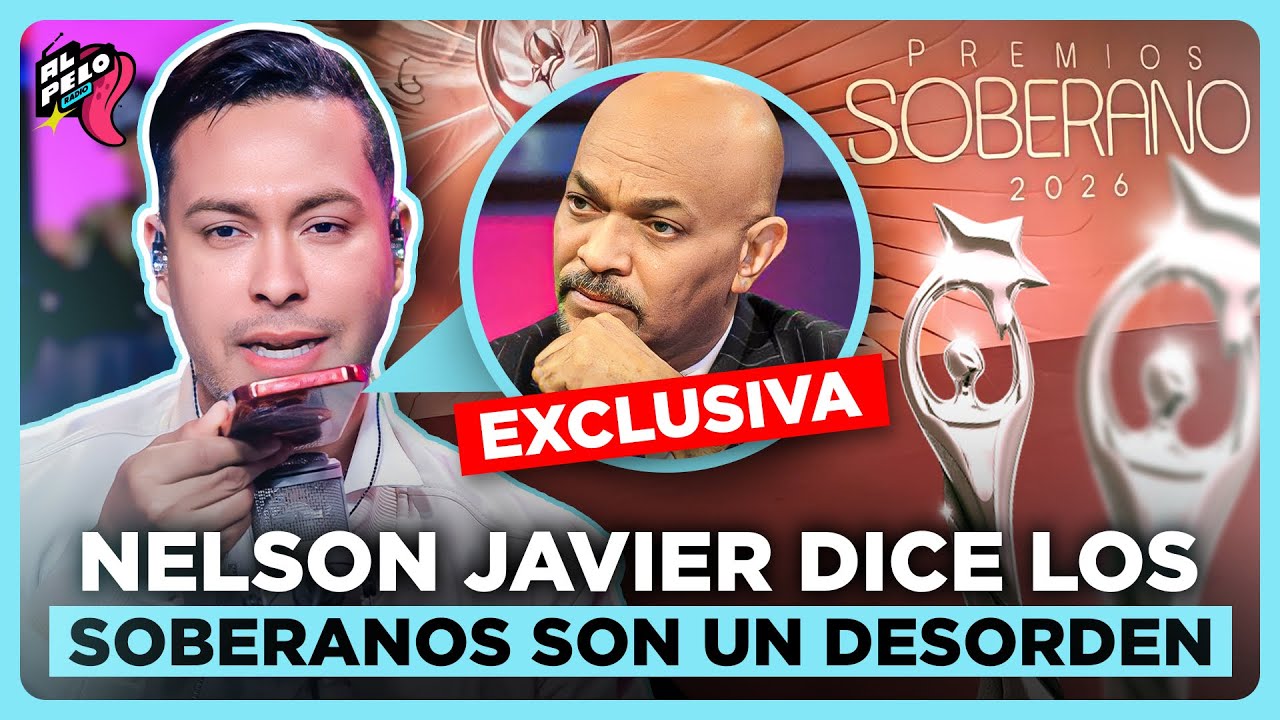 NELSON JAVIER HABLA EN EXCLUSIVA ENFRENTA A PREMIOS SOBERANO PIDE QUE NO LO NOMINEN MÁS 