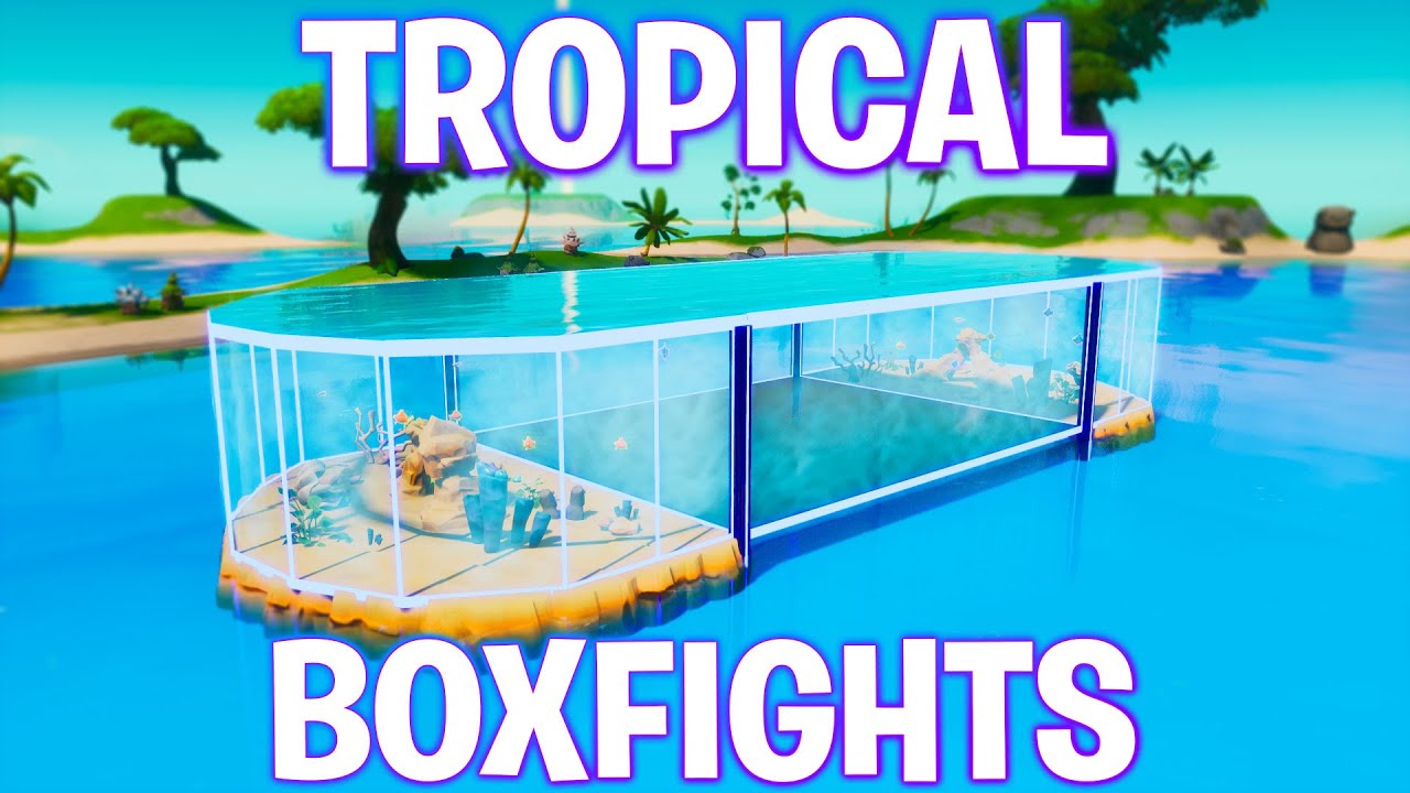 Tropical Boxfight Map! (Fortnite Creative)
