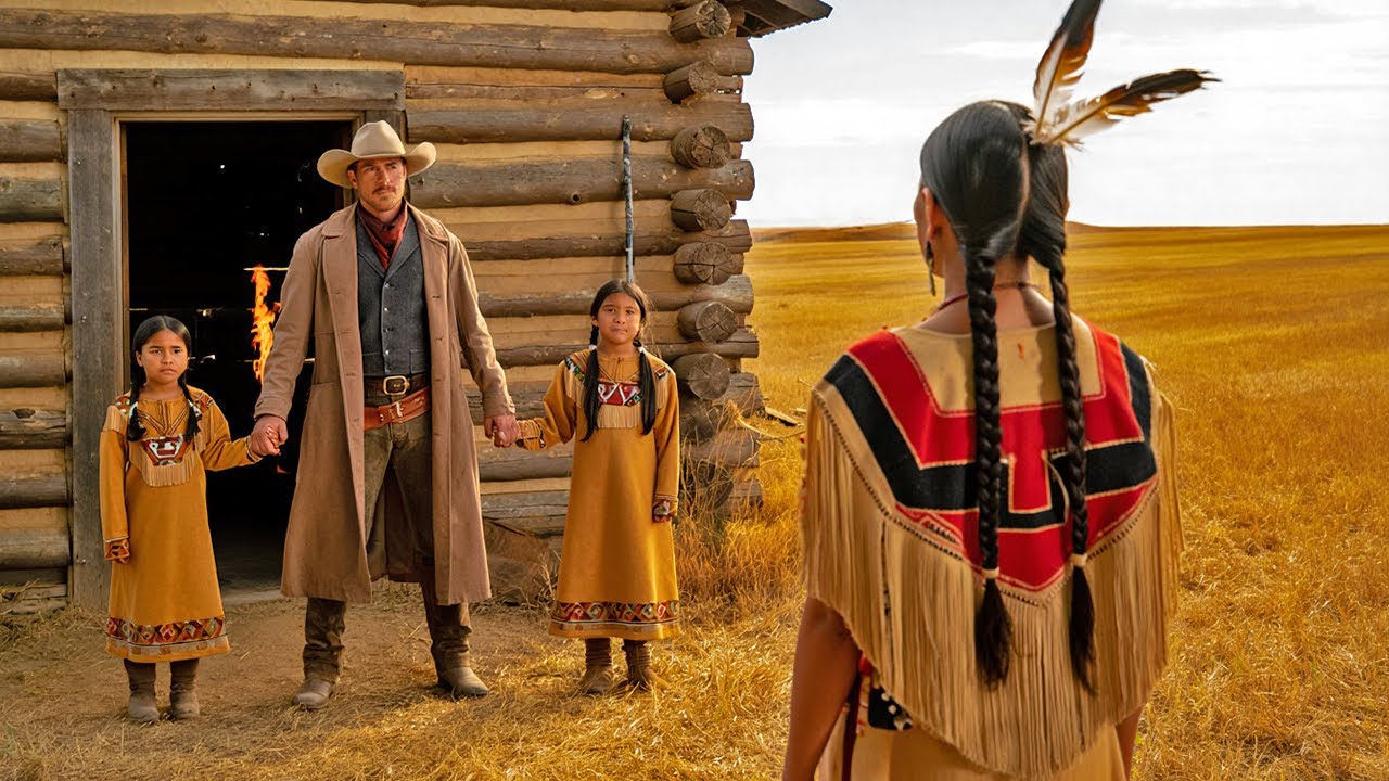 Un Cowboy Salvò Due Ragazze Apache… Ma Quello che Fece la Loro Madre il Giorno Dopo Sbalordì Tutti