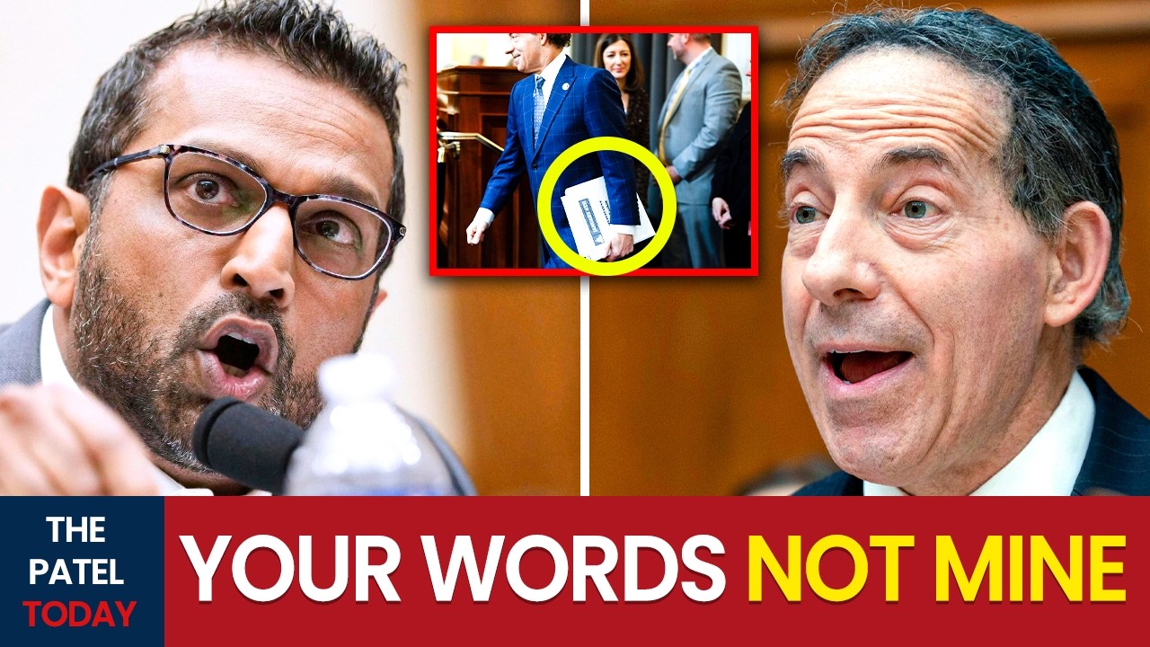 Raskin STOPPED Kash Patel With His Own Words | You're Not Keeping Your Word