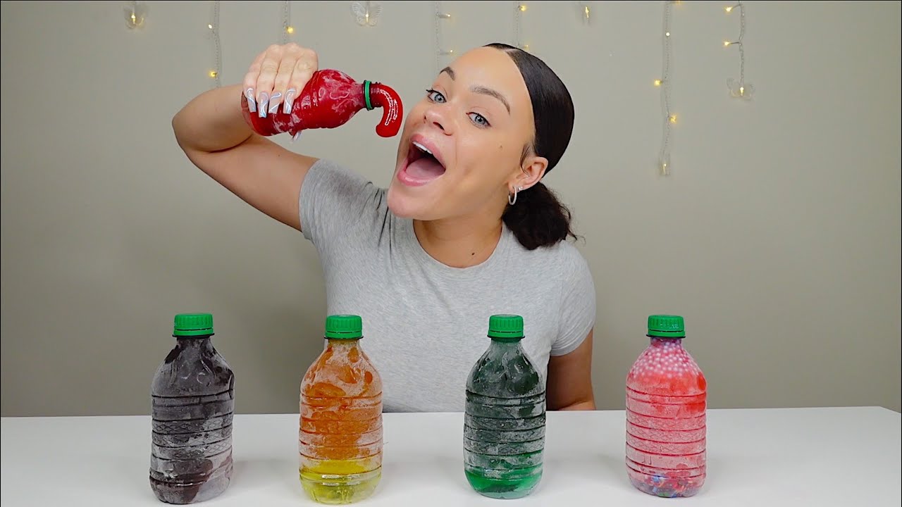HONEY JELLY RECIPE + EATING SOUNDS, FROZEN HONEY MUKBANG