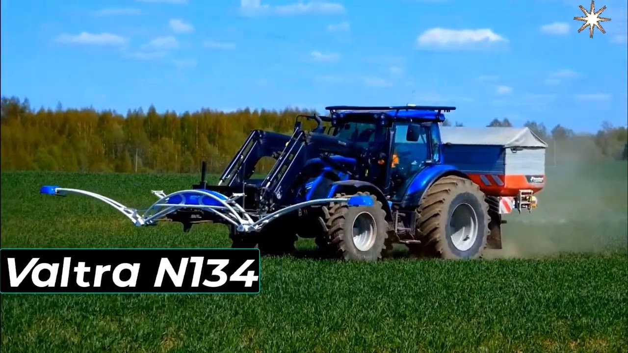 Valtra N134 - Un Tracteur Puissant avec un Confort Exceptionnel