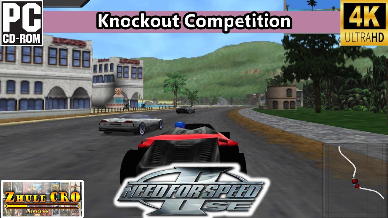 Need for Speed 2 Special Edition (1997) - Knockout Competition | 2160p60 |  No Commentary