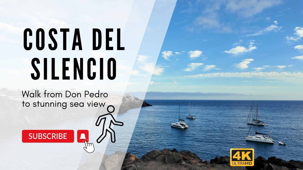 Costa del Silencio | Tenerife | Walk from Don Pedro to stunning Sea View | 12/2-2024