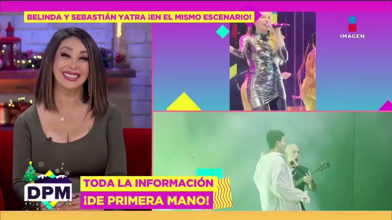 Belinda y Sebastián Yatra comparten el MISMO escenario | De Primera Mano