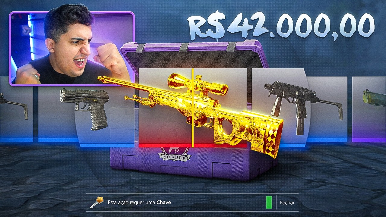 EU GANHEI LITERALMENTE A AWP MAIS RARA DO MUNDO... EU NÃO POSSO RECLAMAR DE MAIS NADA, CS 2...