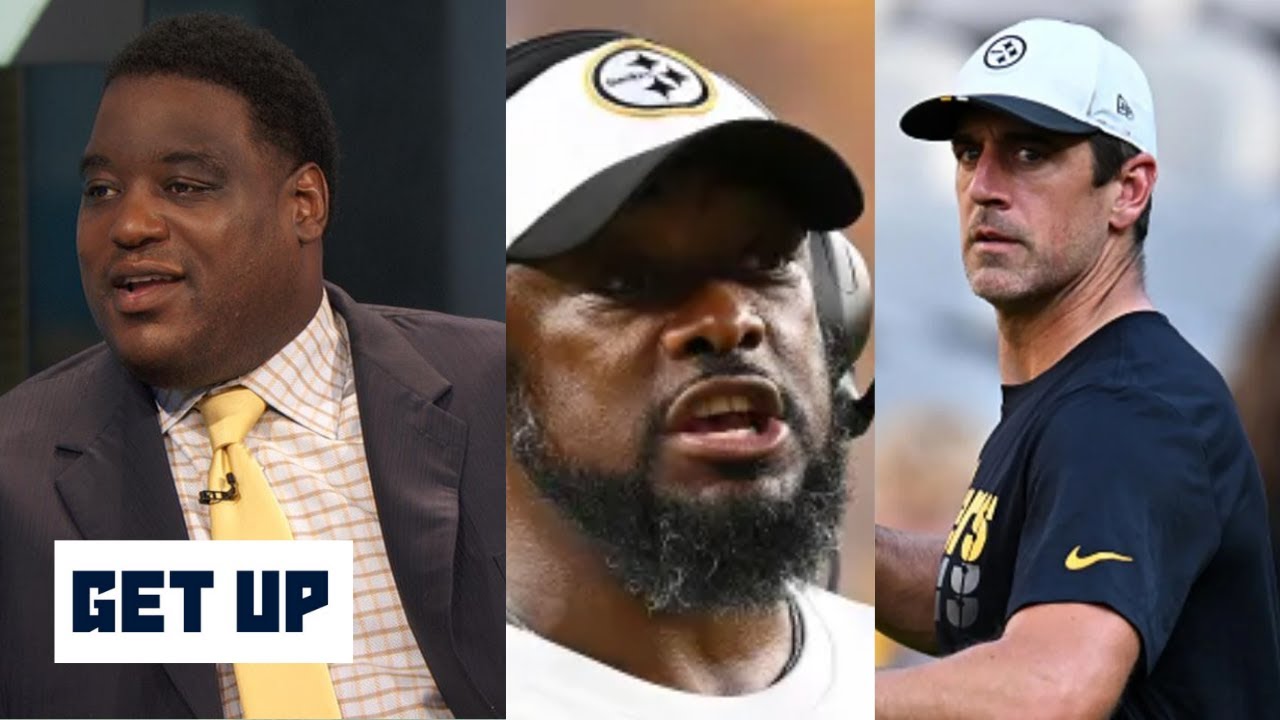 GET UP | Damien Woody discusses Are Rodgers and Tomlin the Perfect QB-Coach Duo?
