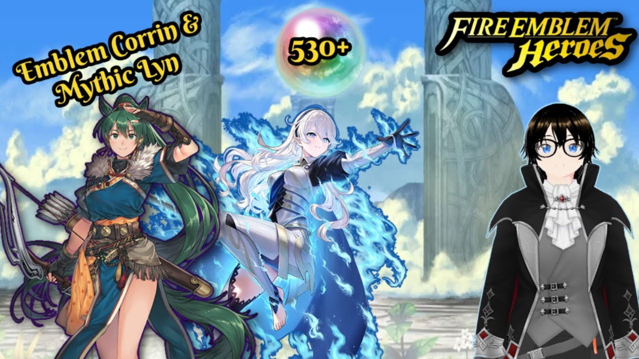 Fire Emblem Heroes - Emblem Corrin and Mythic Lyn #vtuber #envtuber #fireemblemheroes #fireemblem