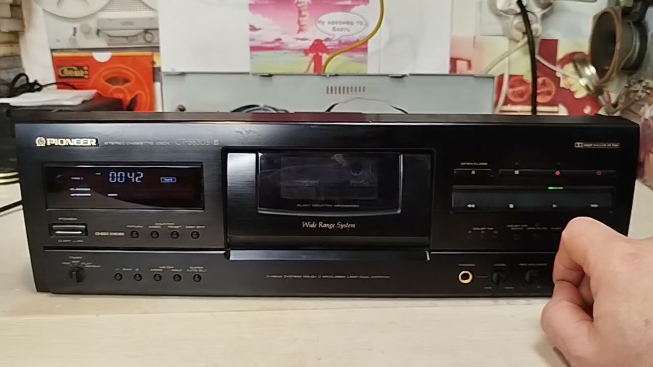 PIONEER CT-S830S - продолжаем попытки вернуть к жизни великолепную кассетную деку. 