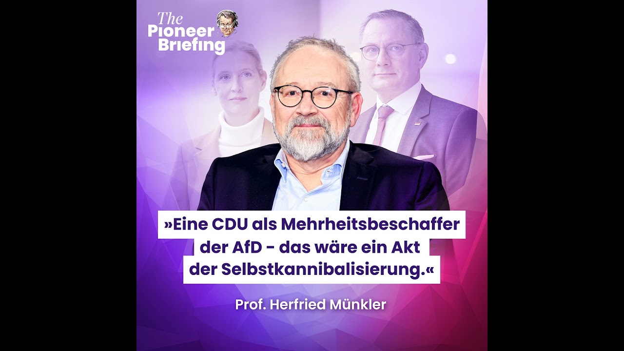 Prof. Münkler über Merz | Wer rettet die Rente? | US-Arbeitsmarkt