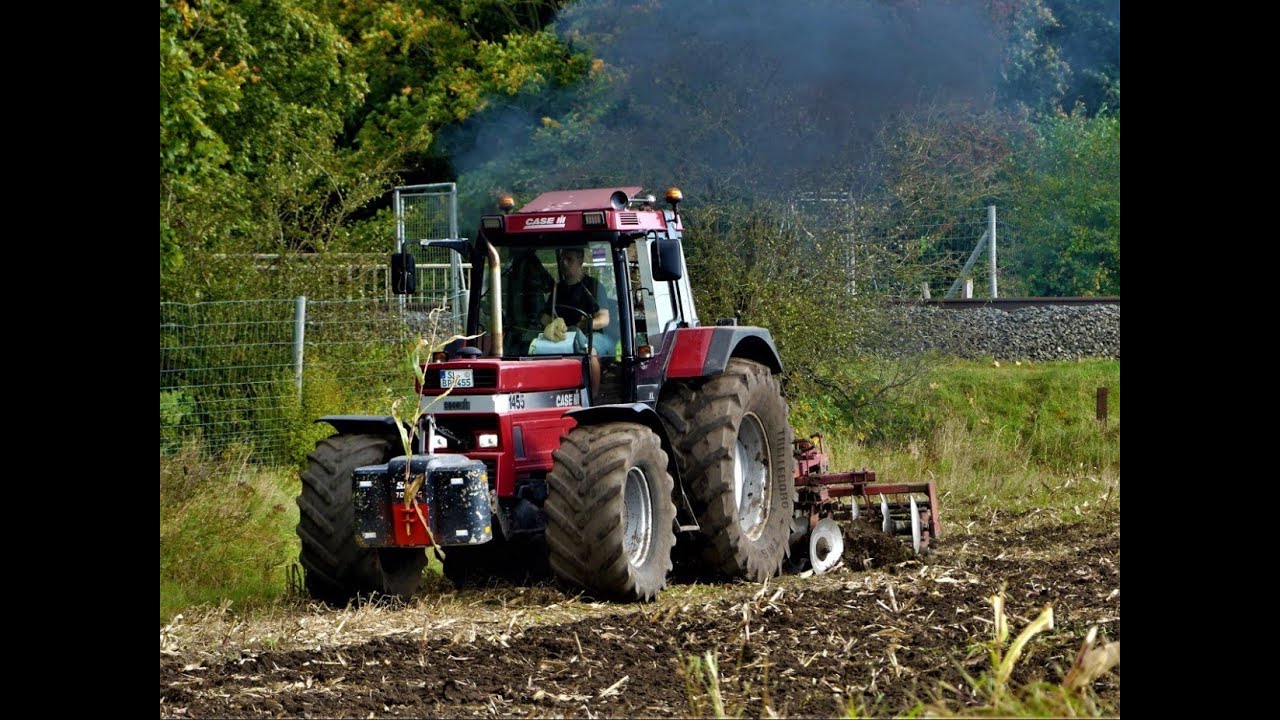 Case 1455XL mit Brix Scheibenegge