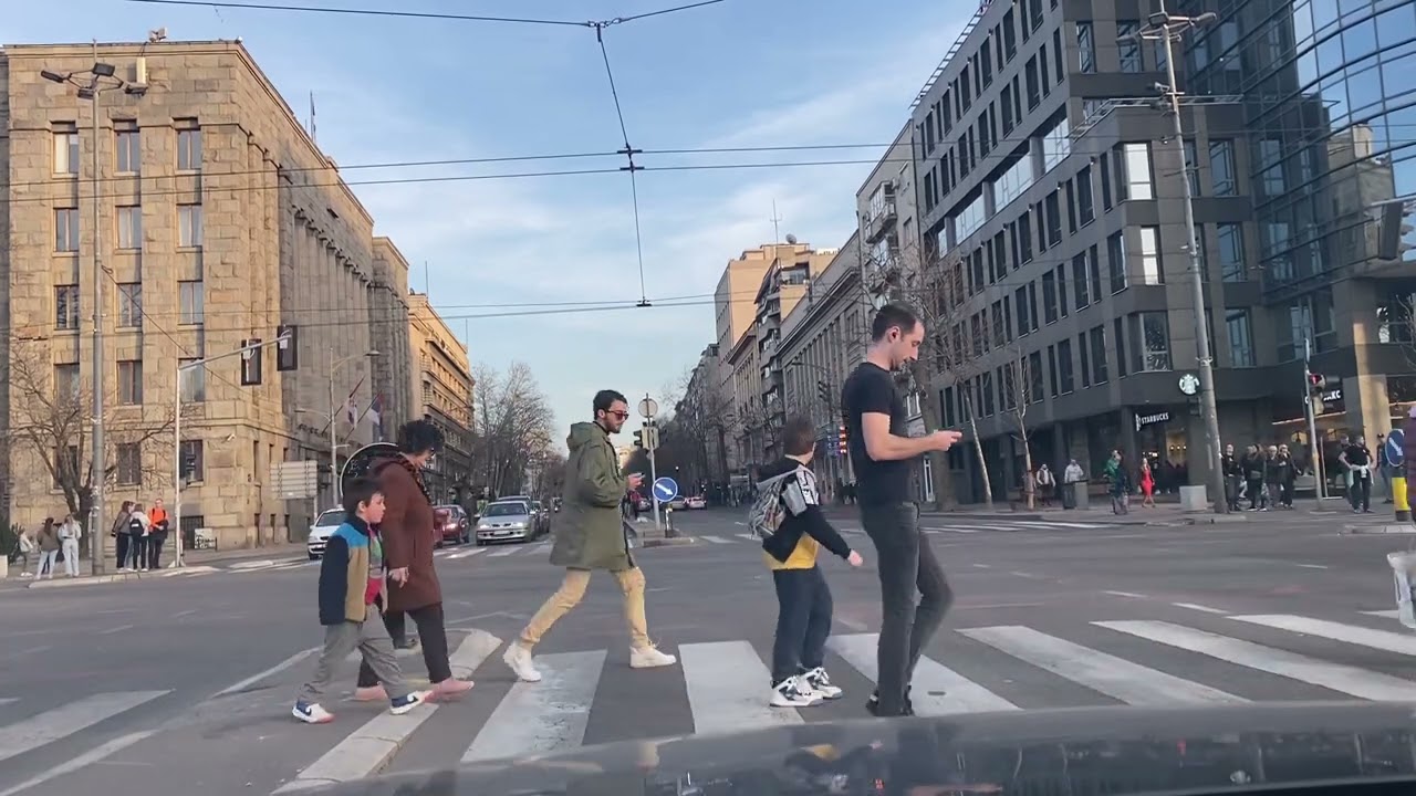 Beograd, vožnja, Makenzijeva - Dorćol