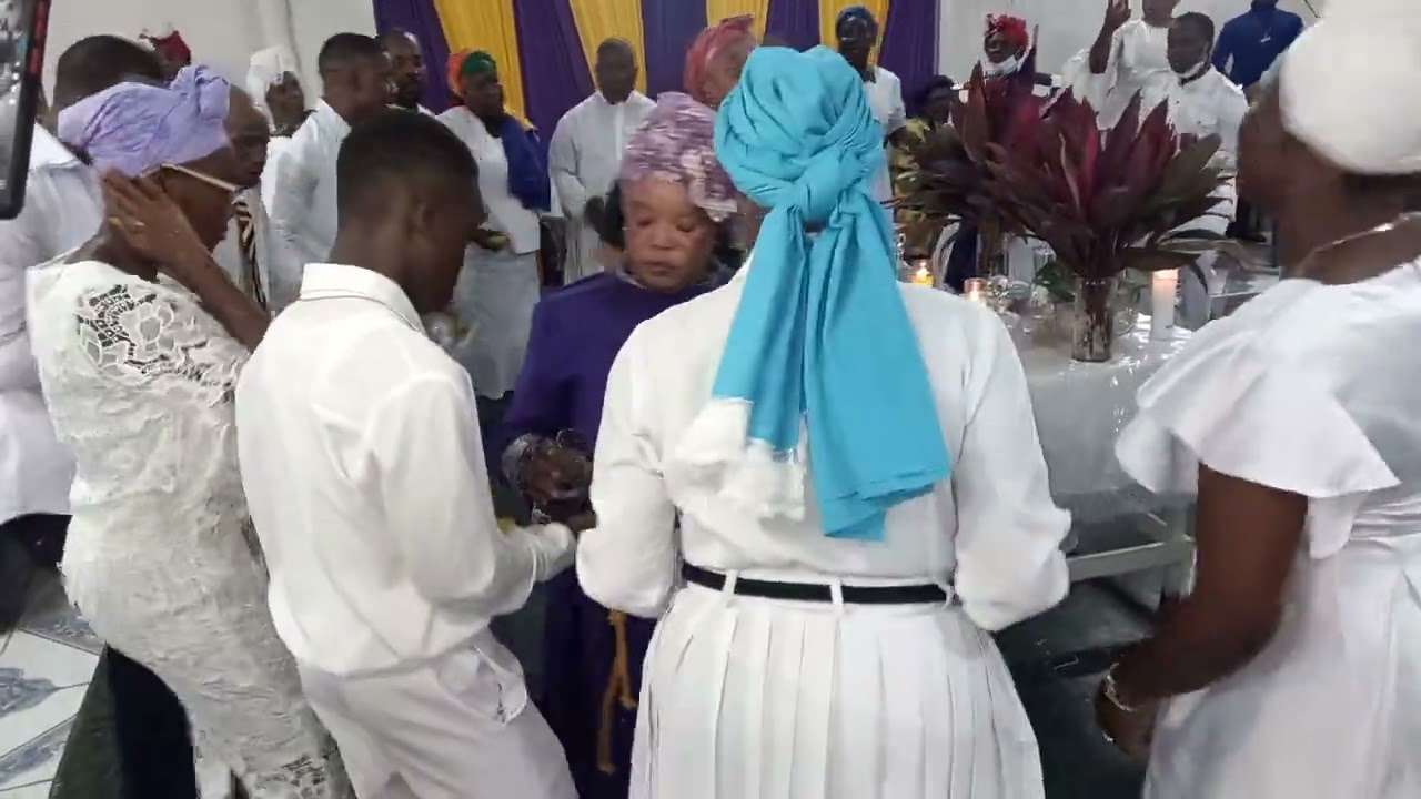Their leader taught them well 👏 👌 1st Sunday of the year- Jamaica revival churches