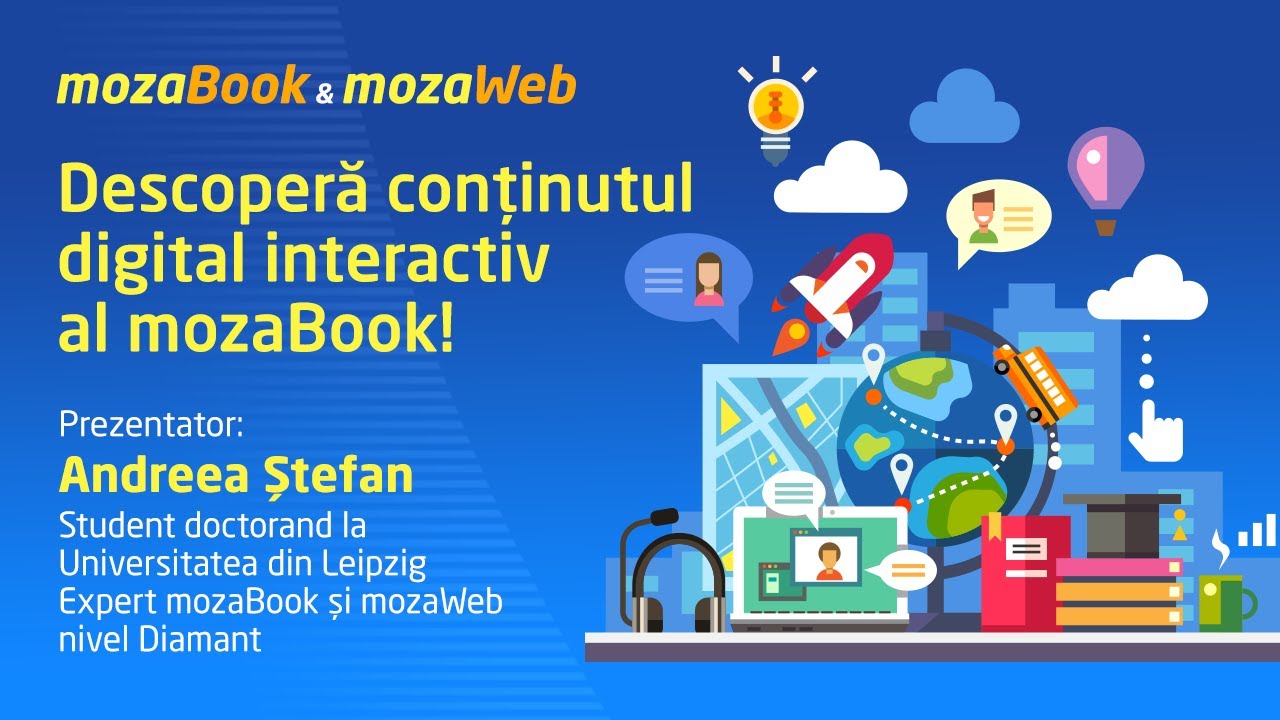 Descoperă conținutul digital interactiv al mozaBook!