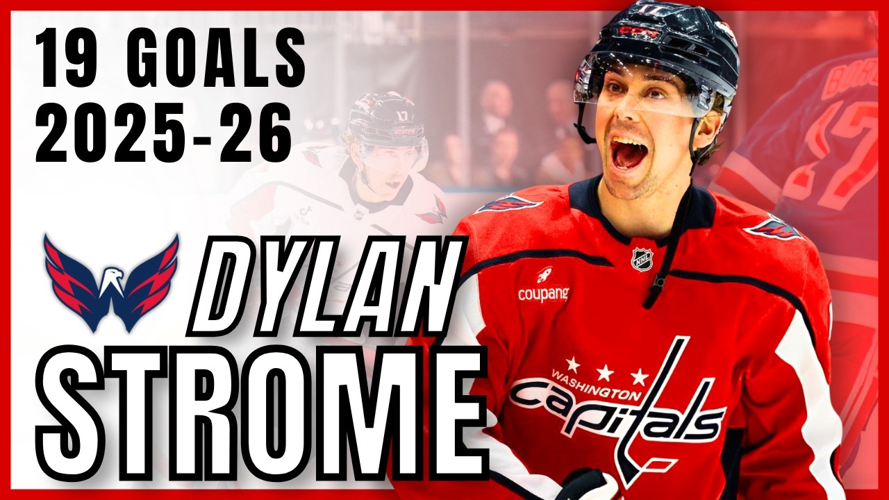 Dylan Strome All (19) Goals 2025-26