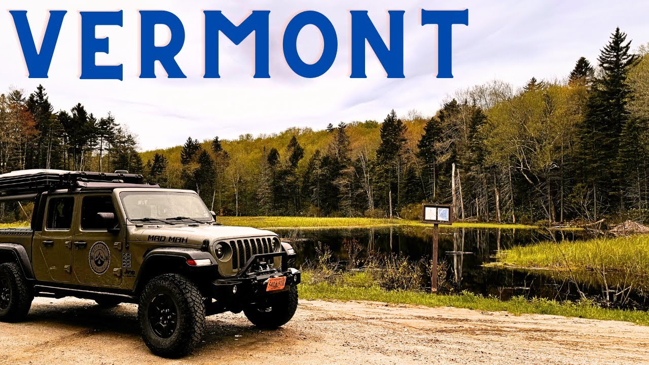Dispersed camping overnight in Vermont