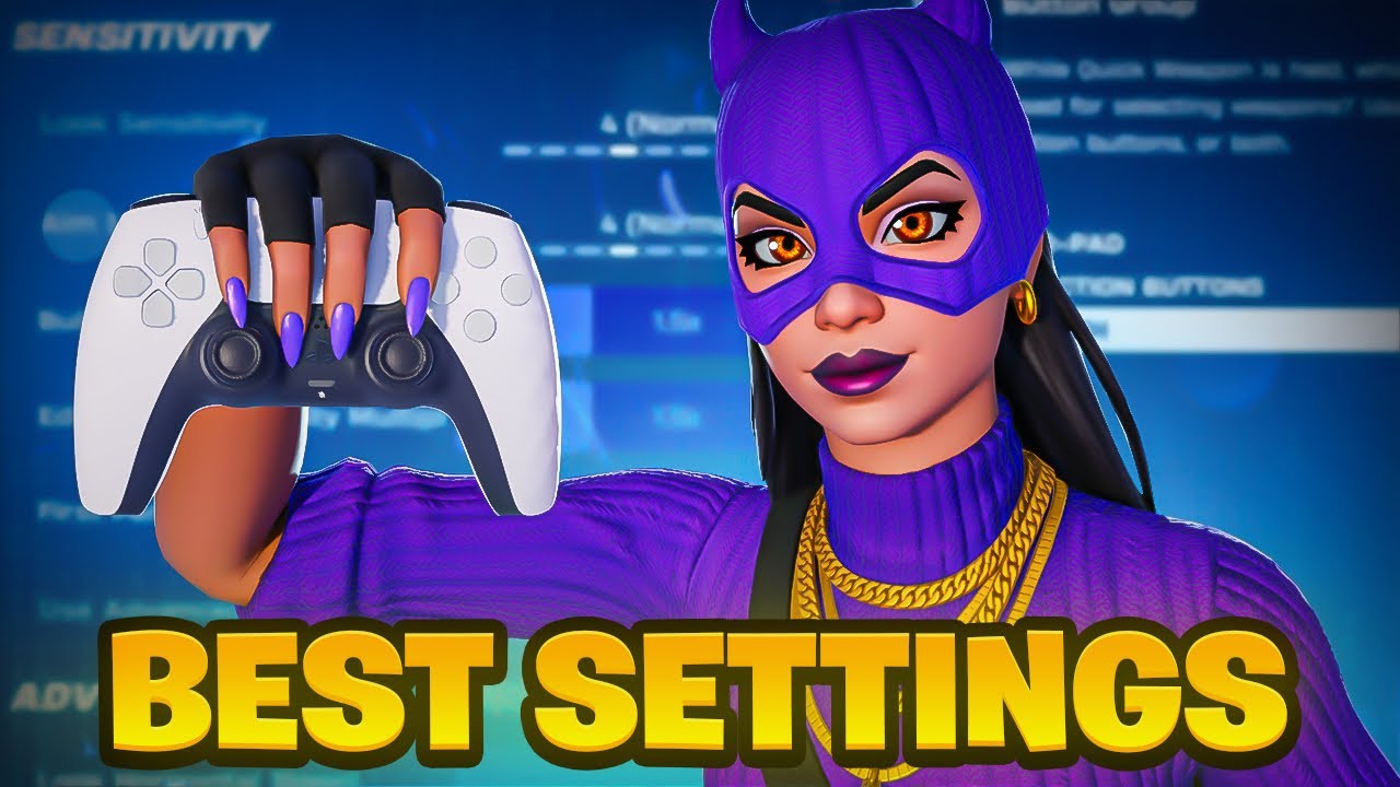 *НОВИНКА* Лучшие настройки контроллера и чувствительность для Fortnite Chapter 7! (PS4/PS5/XBOX/PC)