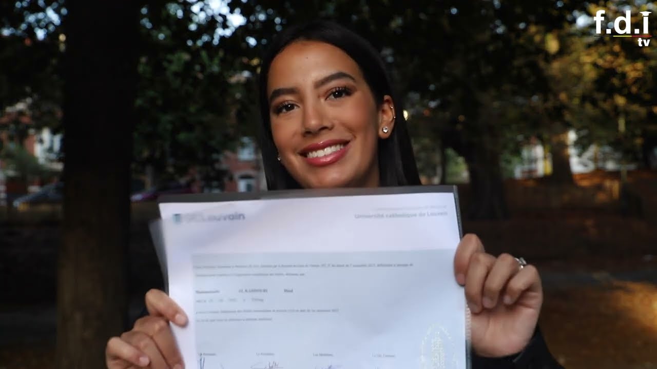 Témoignage de notre élève Hind qui a réussi son examen d'admission universitaire à l'UCL. Août 2022.