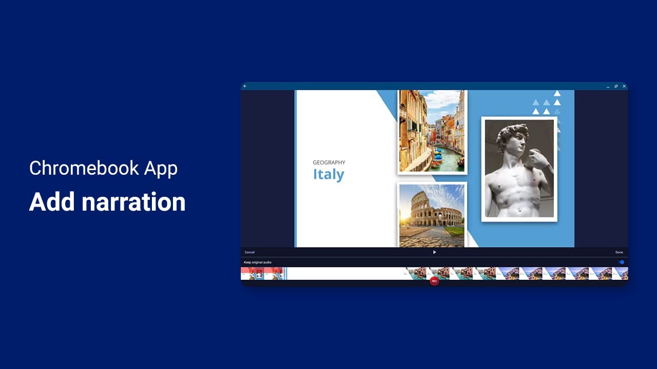Easily Add Narration