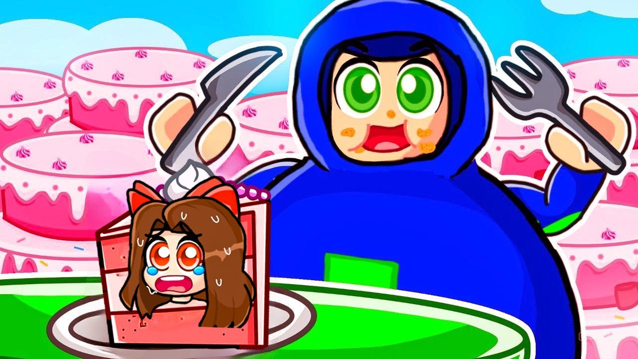 We are YUMMY FOOD In Roblox 😂