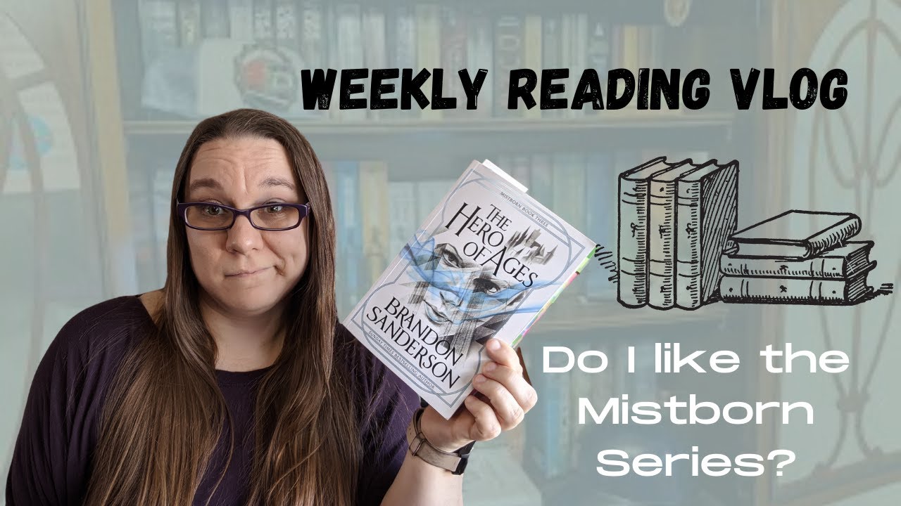 Reading Vlog || Do I like Mistborn? Suddenly Psychic and still The Eye of the World 8/26